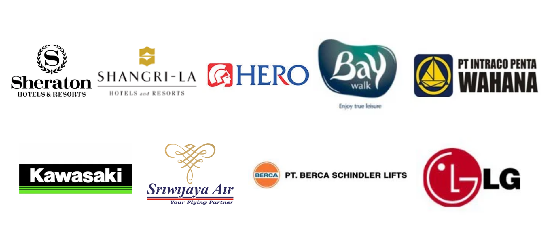 Client yang sudah kerja sama dengan Mano marion Transport